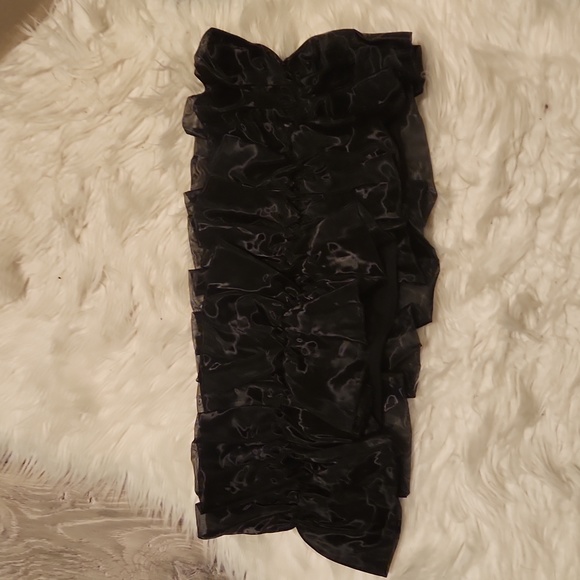 Black tube top - Picture 3 of 4